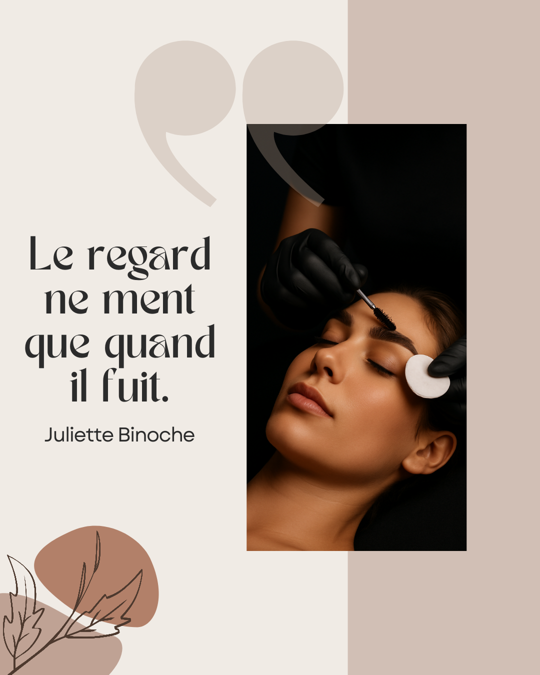 50 modèles de posts "Citations Inspirantes" - Brow Artist
