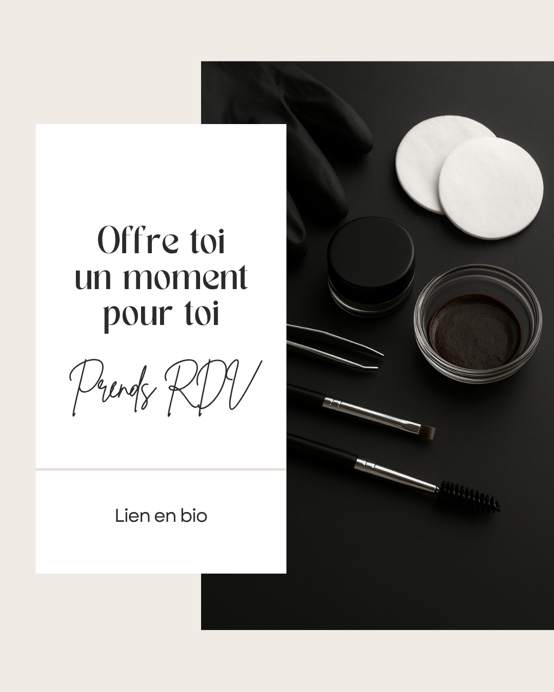 50 modèles de posts "Prends RDV" - Brow Artist