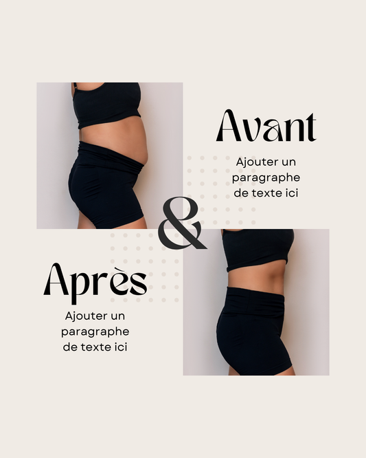 50 modèles de posts "Avant / Après" - Drainage Lymphatique