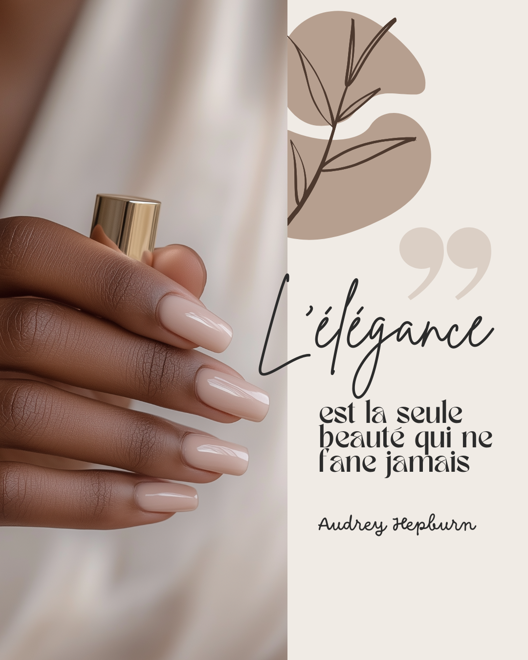 50 modèles de posts "Citations Inspirantes" - Prothésiste Ongulaire