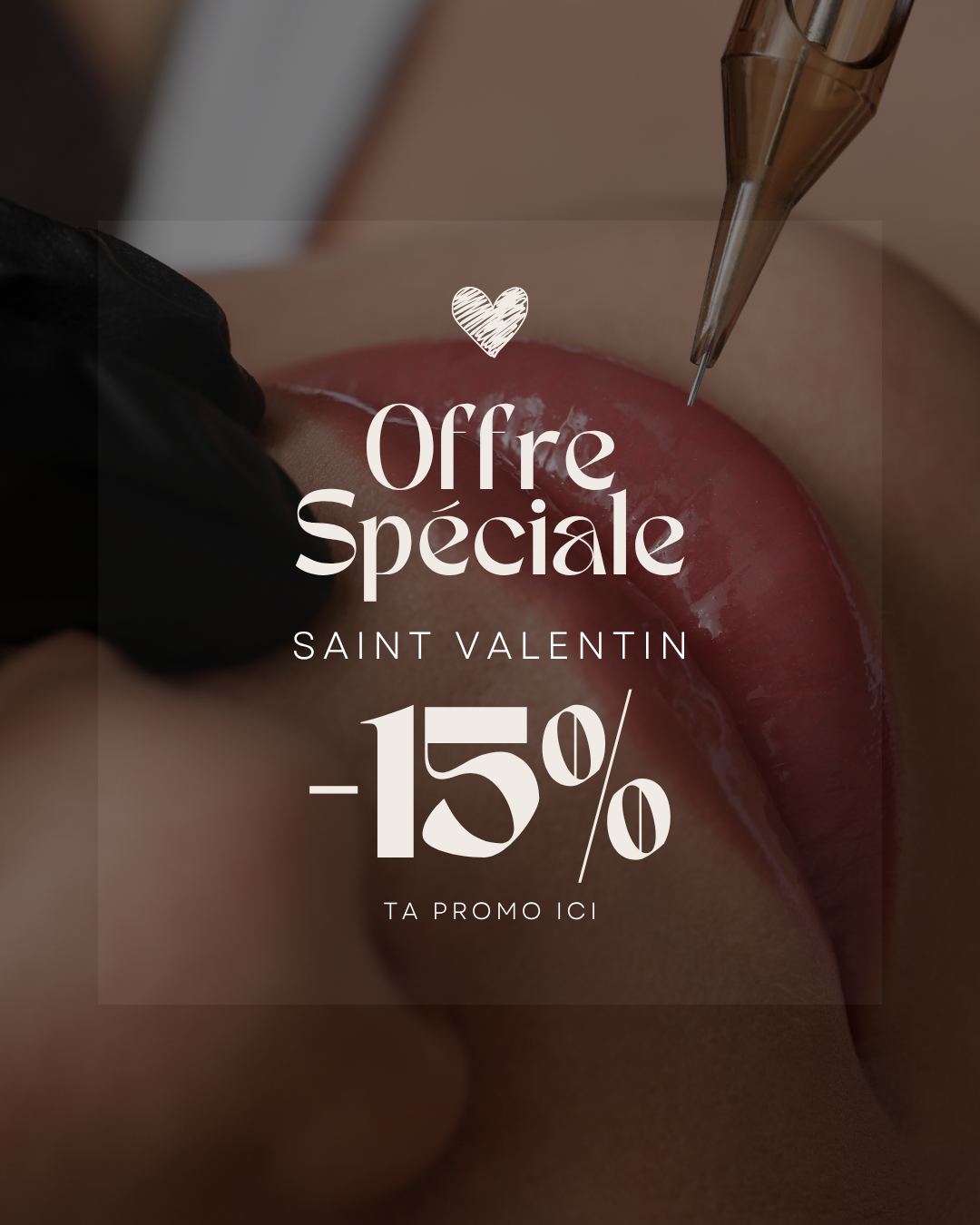 100 modèles de posts "Offres & Promotions" - Maquillage Permanent