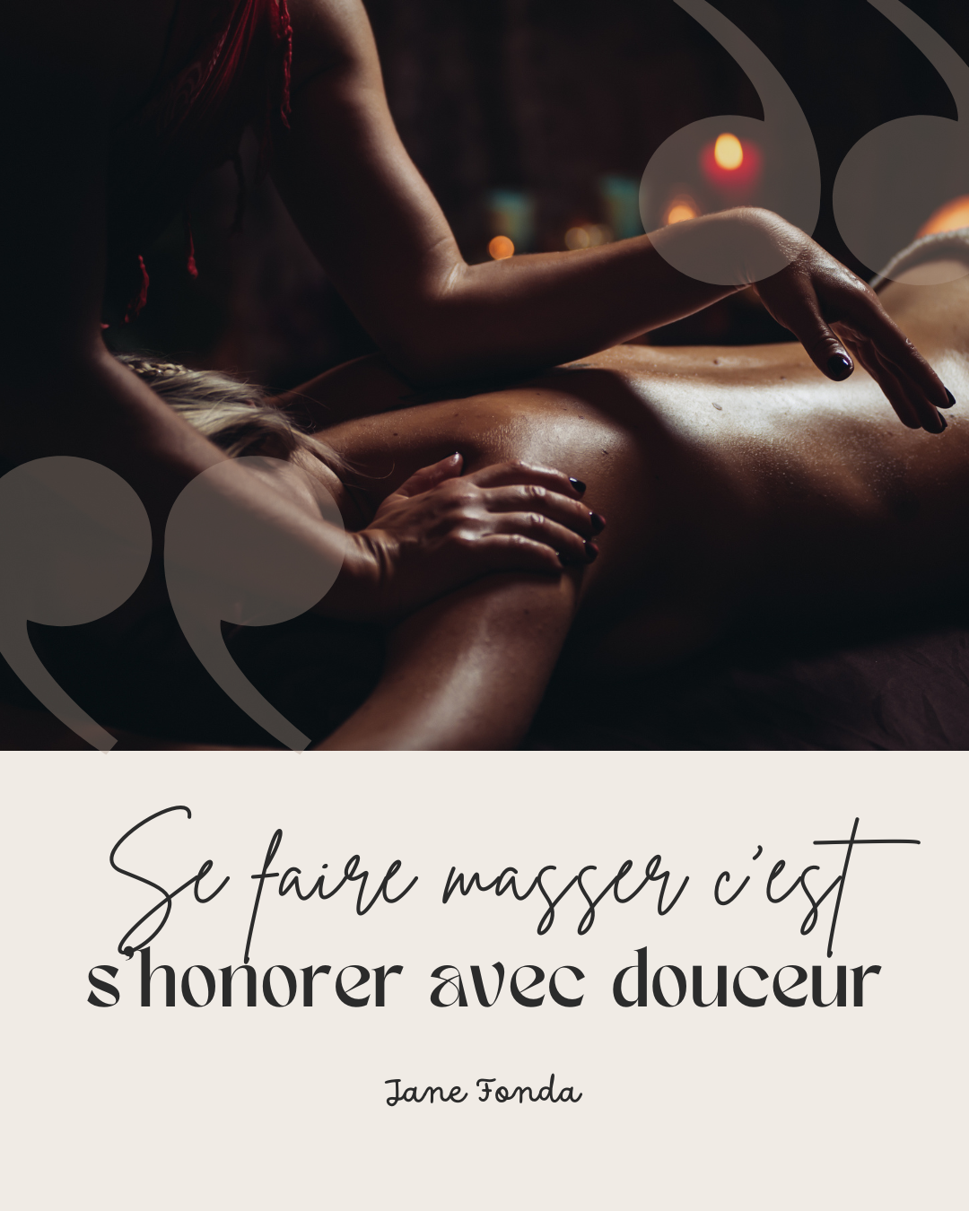 50 modèles de posts "Citations Inspirantes" - Massage