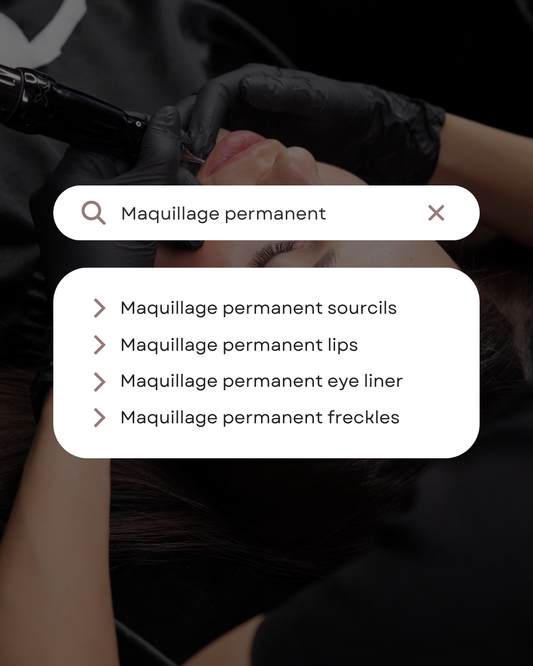 50 modèles de posts "Rappels et notifications" - Maquillage Permanent