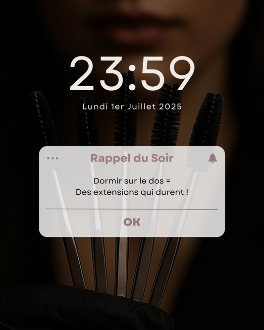 50 modèles de posts "Rappels et notifications" - Lash Artist