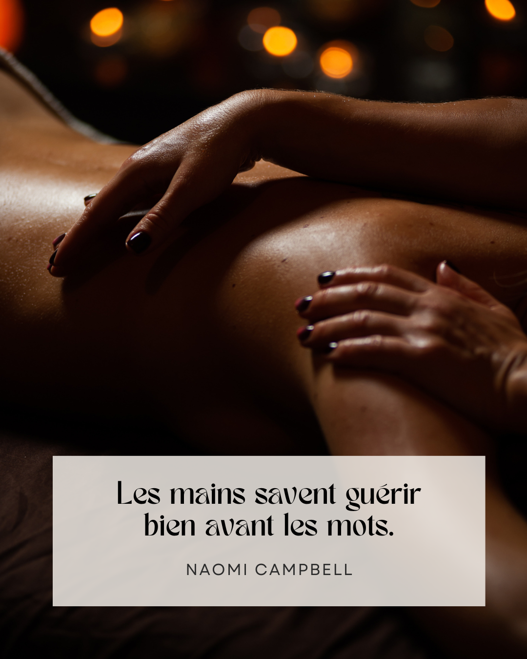 50 modèles de posts "Citations Inspirantes" - Massage