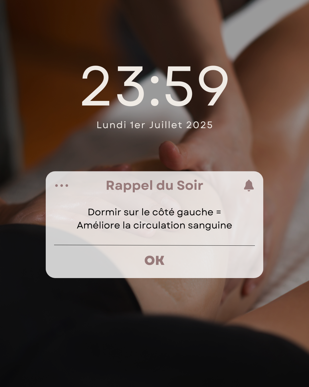 50 modèles de posts "Rappels et notifications" - Drainage Lymphatique