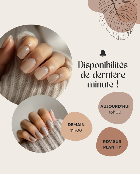 50 modèles de posts Contact / Services / Tarifs - Prothésiste Ongulaire