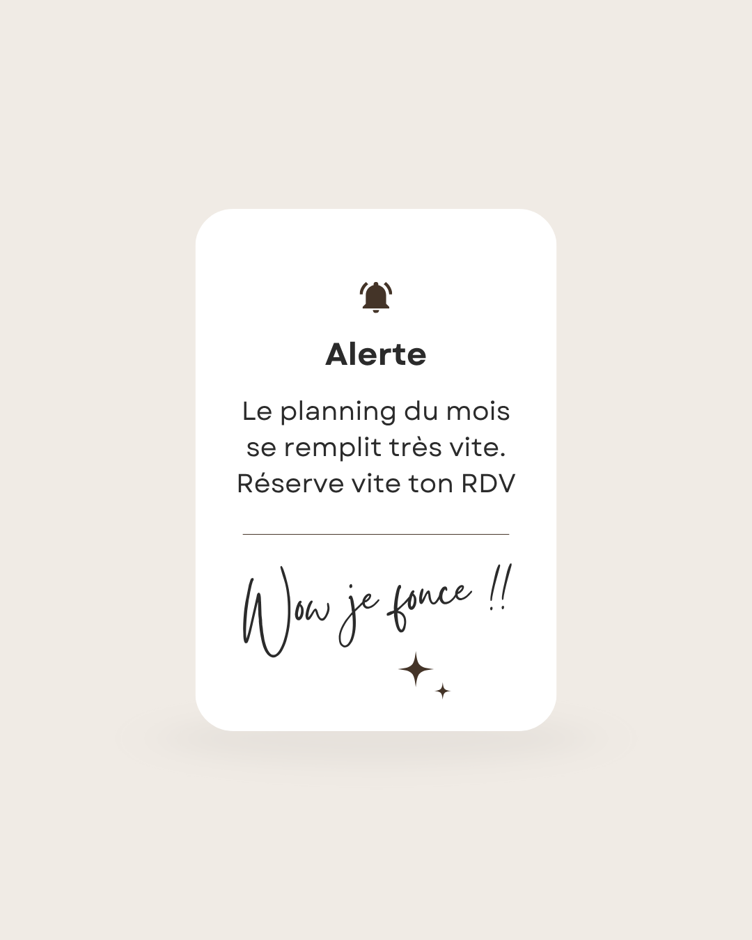 50 modèles de posts "Rappels et notifications" - Maquillage Permanent
