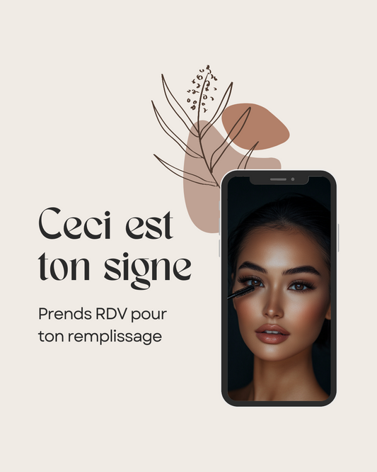50 modèles de posts "Prends RDV" - Lash Artist