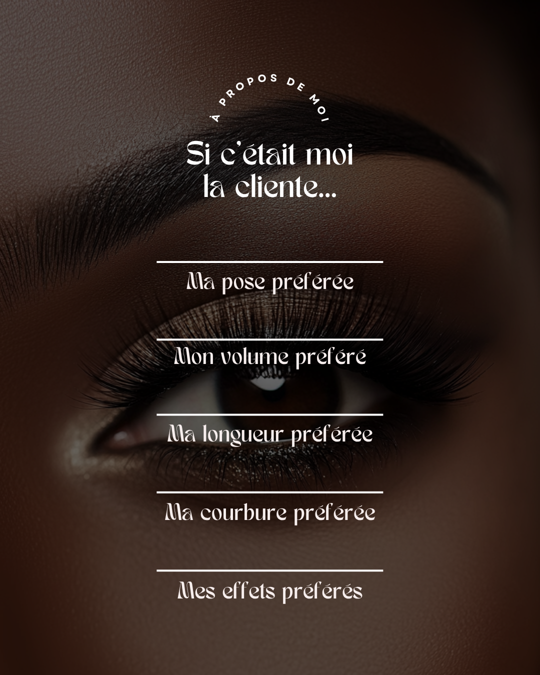 50 modèles de posts "Mini-jeux et booster d'engagement" - Lash Artist