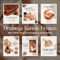 550 modèles de posts Instagram - Drainage Renata