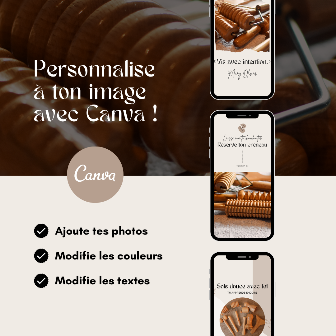 550 modèles de posts Instagram - Madérothérapie
