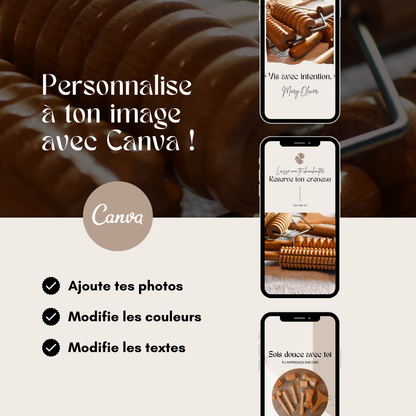550 modèles de posts Instagram - Madérothérapie