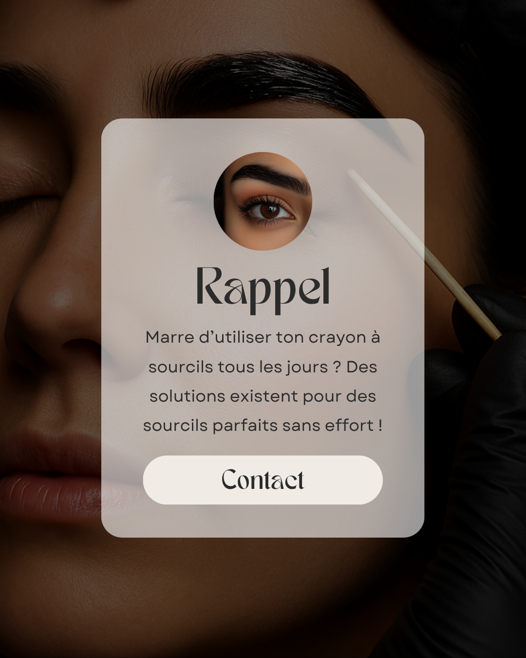 50 modèles de posts "Rappels et notifications" - Brow Artist