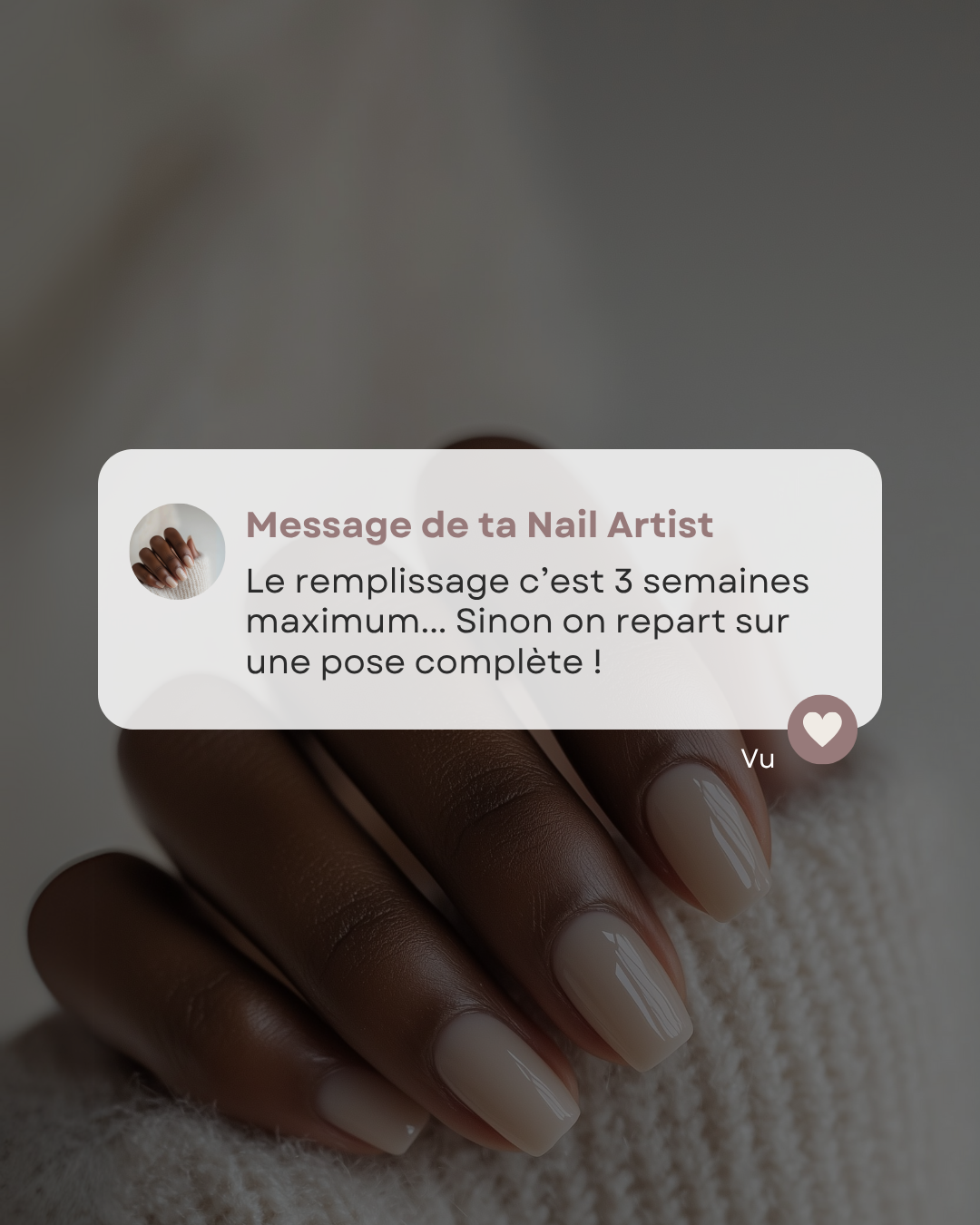 50 modèles de posts "Rappels et notifications" - Prothésiste Ongulaire