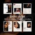 550 modèles de posts Instagram - Brow Artist